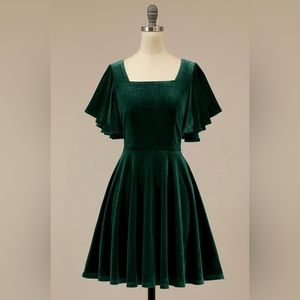 Velvet Short Party Dress